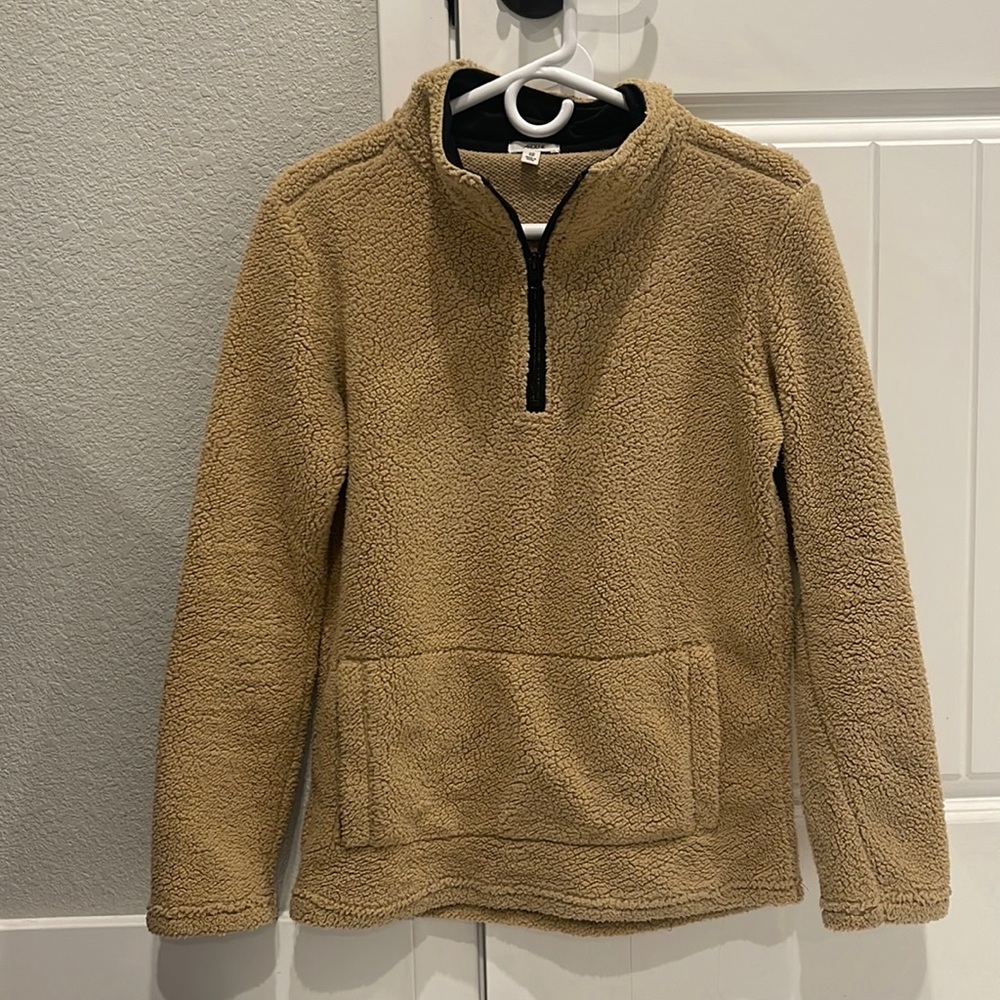 Teddy bear Sherpa pullover size XS